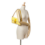 Fendi Sarah Coleman Zucca Coated Canvas 1997 Vertigo Baguette (SHG-hzqm8t)