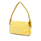 Fendi Sarah Coleman Zucca Coated Canvas 1997 Vertigo Baguette (SHG-hzqm8t)