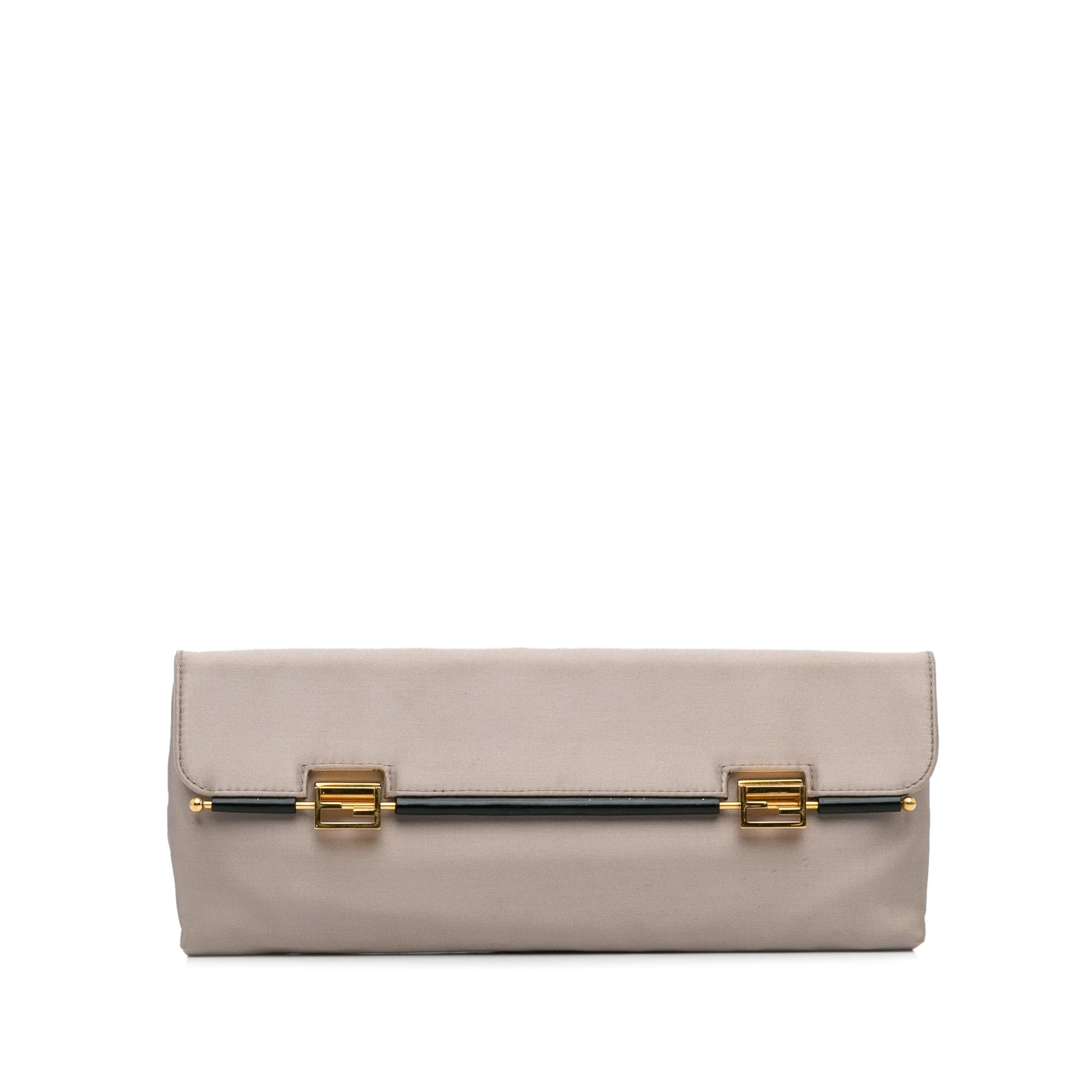 Fendi Satin Clutch Bag (SHG-4Piei8)