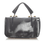 Fendi Secret Code F3 Leather Satchel (SHG-33043)