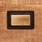 Fendi Secret Code F3 Leather Satchel (SHG-33043)
