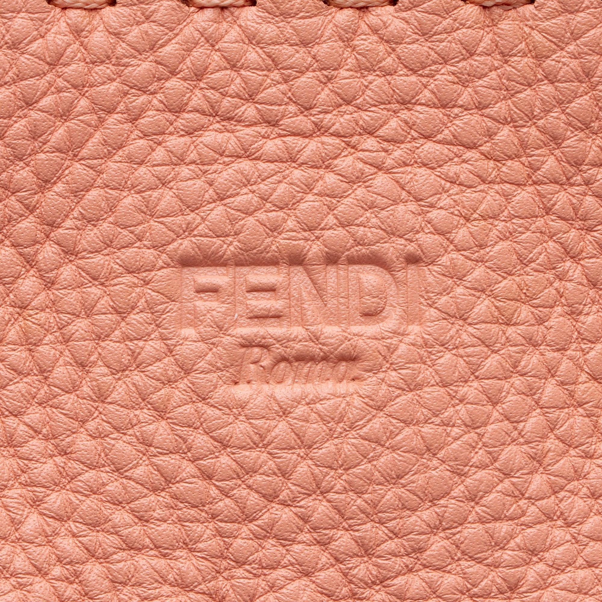 Fendi Selleria Leather Anna Small Bucket Bag (SHF-YoPItu)