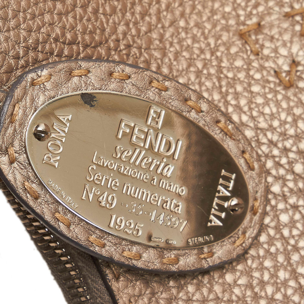 Fendi Selleria Leather Hobo Bag (SHG-33738)