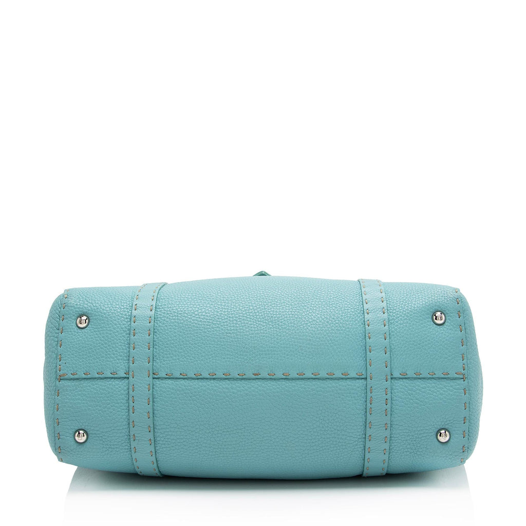 Fendi Leather Selleria Linda Large Satchel (SHF-1fEOnp)