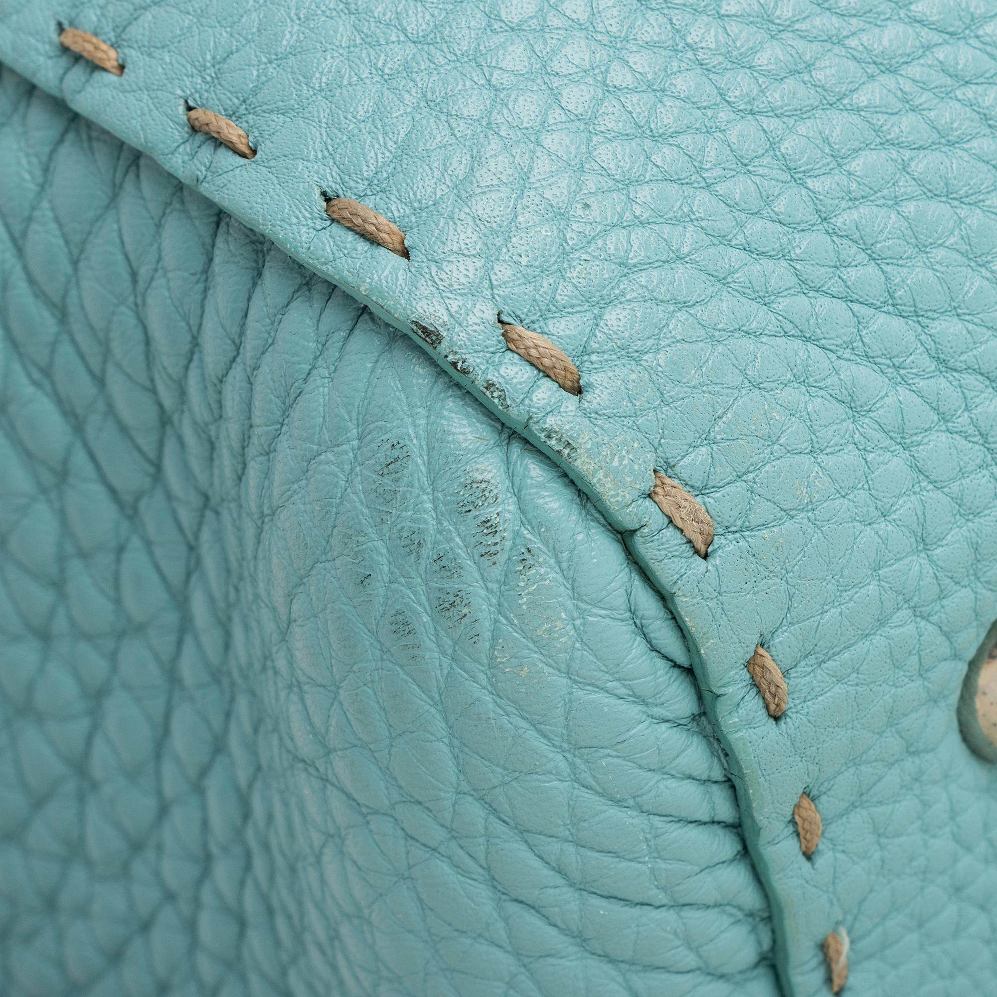Fendi Leather Selleria Linda Large Satchel (SHF-1fEOnp)