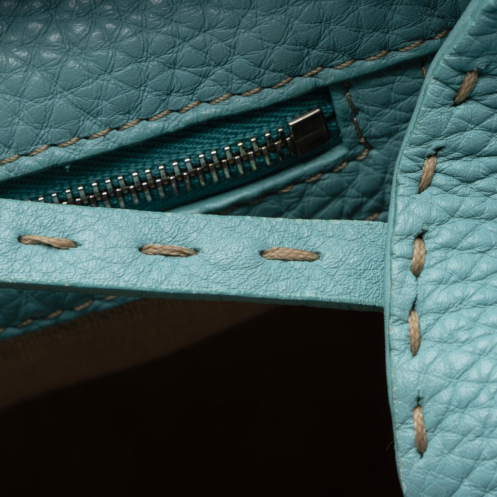 Fendi Leather Selleria Linda Large Satchel (SHF-1fEOnp)