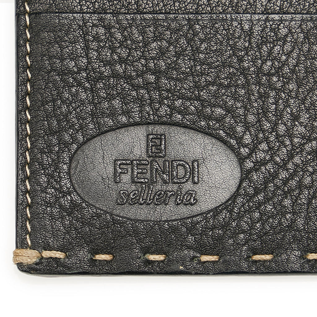 Fendi Selleria Leather Long Wallet (SHG-23841)