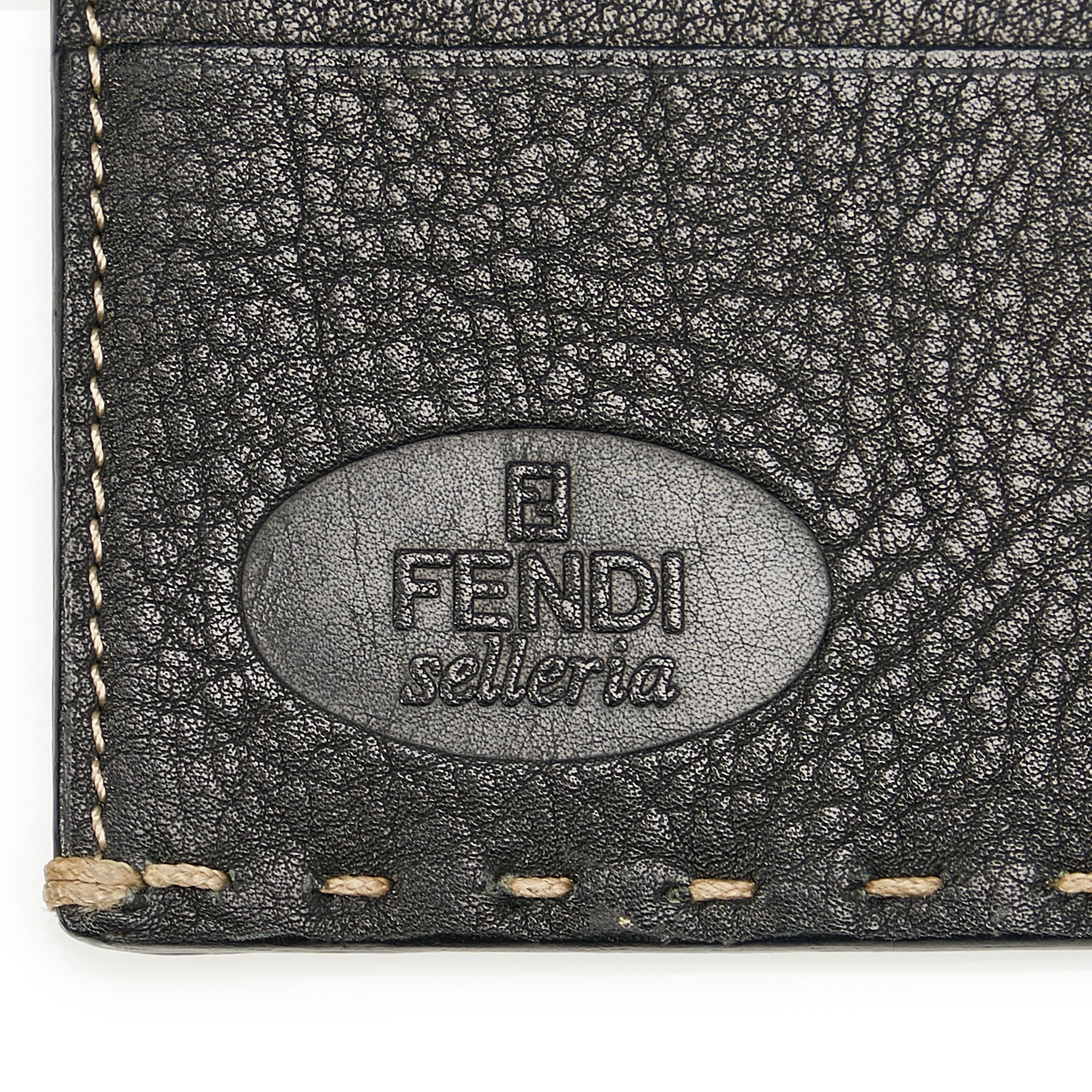 Fendi Selleria Leather Long Wallet (SHG-23841)