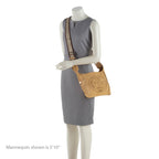 Fendi Selleria Leather Perforated Romano Messenger Bag (SHF-18894)
