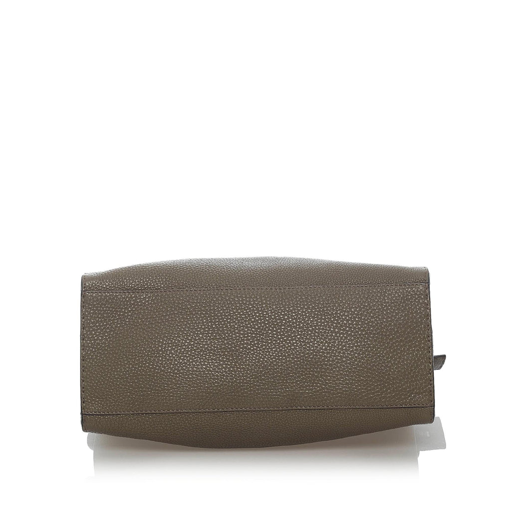 Fendi Selleria Leather Satchel (SHG-33374)
