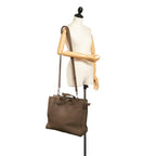 Fendi Selleria Leather Satchel (SHG-33374)