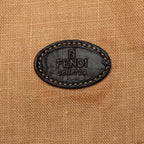 Fendi Selleria Trimmed Zucca Vertical Tote (SHG-AXod86)