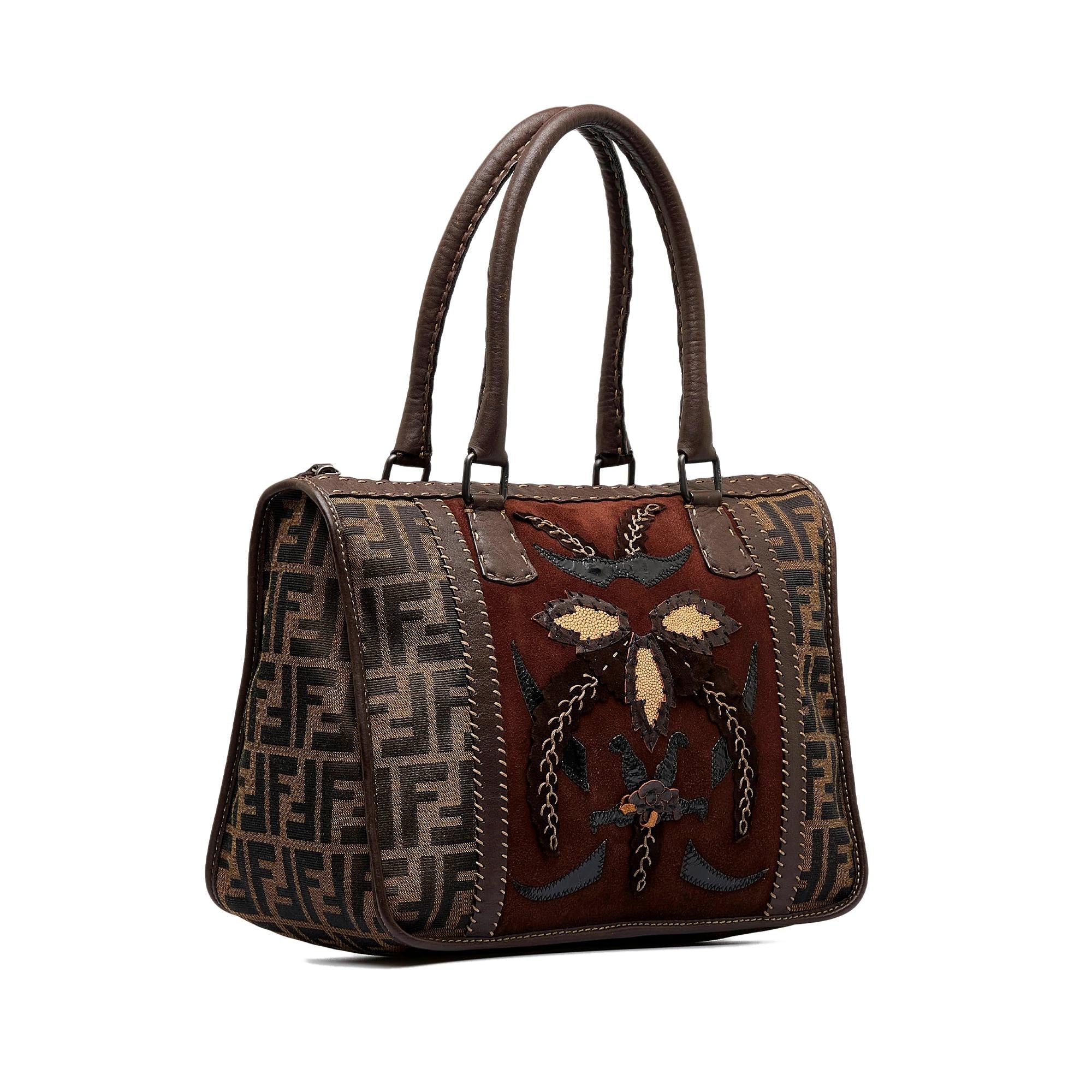 Fendi Selleria Zucca Handbag (SHG-g50LRJ)