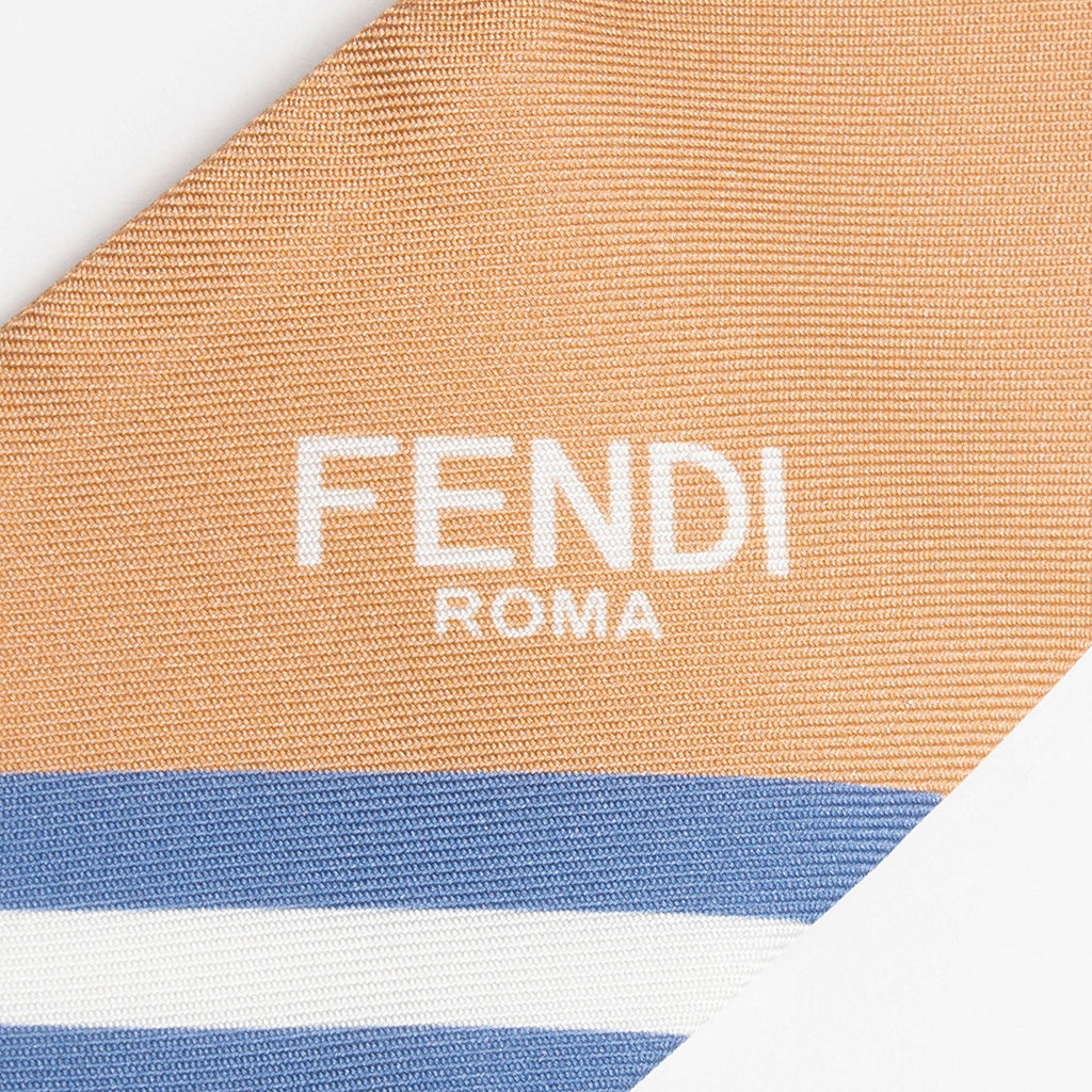 Fendi Silk Bandeau Wrappy Scarf (SHF-9dX660)