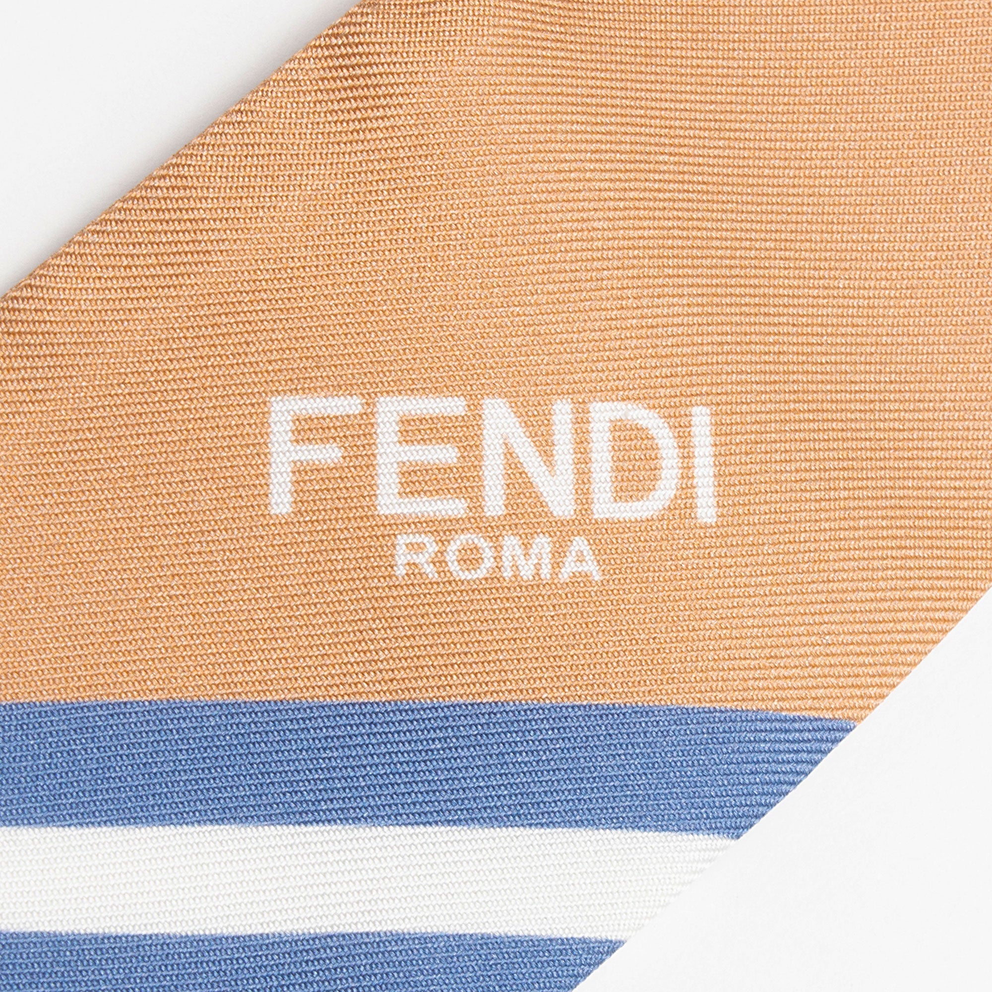 Fendi Silk Bandeau Wrappy Scarf (SHF-9dX660)