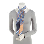 Fendi Silk Bandeau Wrappy Scarf (SHF-9dX660)