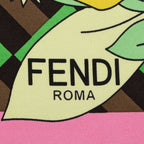 Fendi Silk Floral 90cm Scarf (SHF-Bfg7Q0)