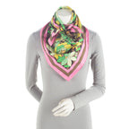 Fendi Silk Floral 90cm Scarf (SHF-Bfg7Q0)