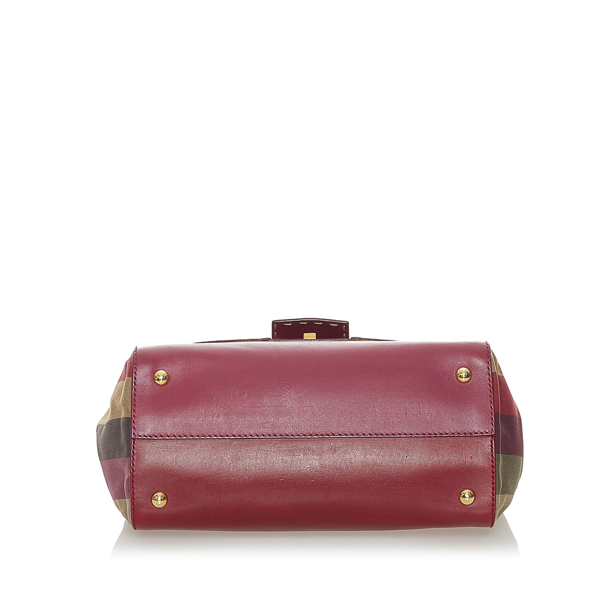 Fendi Silvana Leather Satchel (SHG-37729)