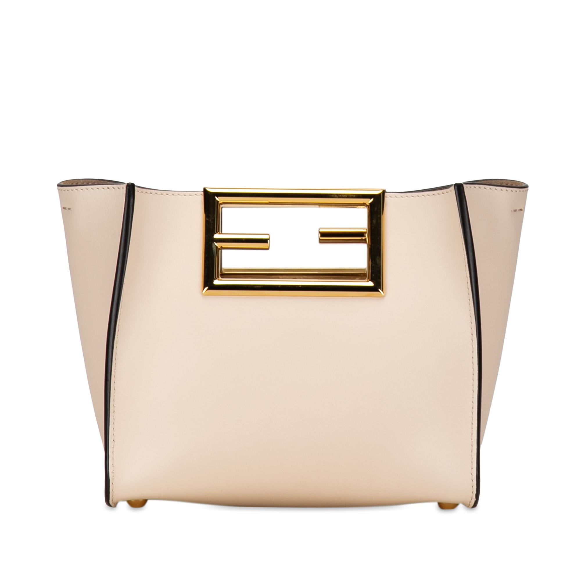 Fendi Small Calfskin Way Tote (SHG-uk6ttP)