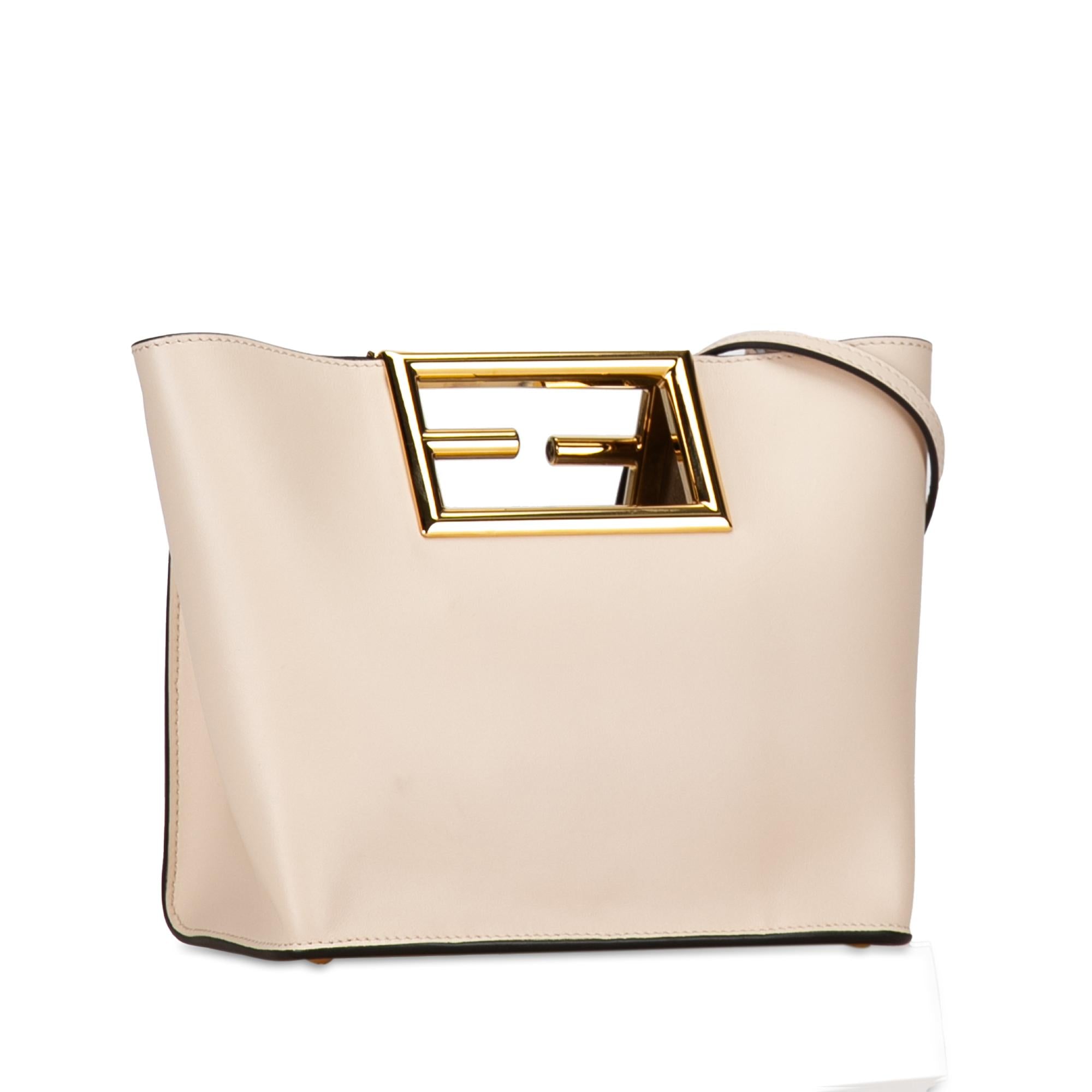 Fendi Small Calfskin Way Tote (SHG-uk6ttP)