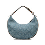 Fendi Small Denim Zucca Fendigraphy Hobo (SHG-rb2j9e)