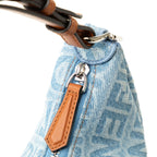 Fendi Small Denim Zucca Fendigraphy Hobo (SHG-rb2j9e)