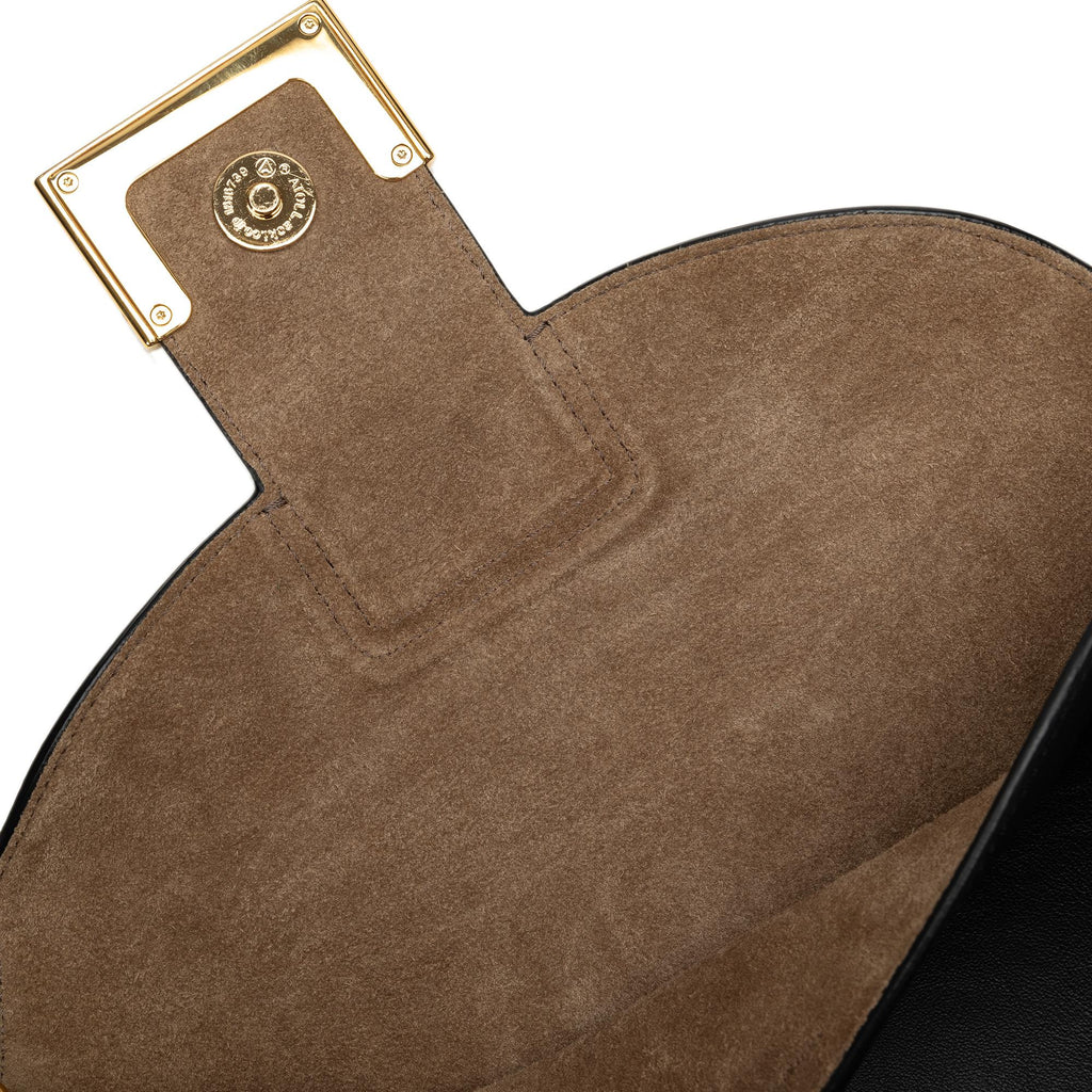 Fendi Small Leather Croissant Hobo (SHG-DNdErr)