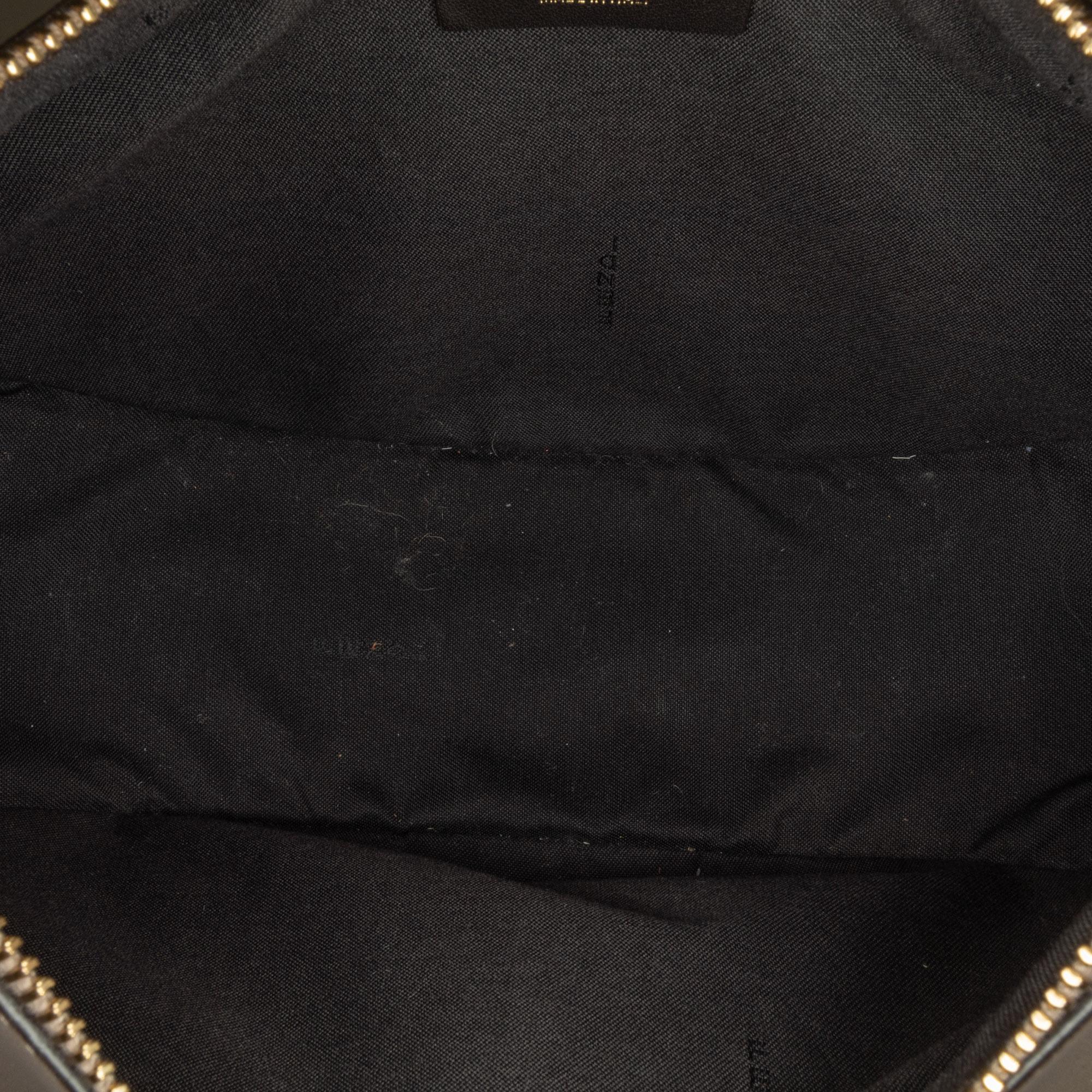 Fendi Small Leather Fendigraphy Hobo (SHG-AnEKhL)