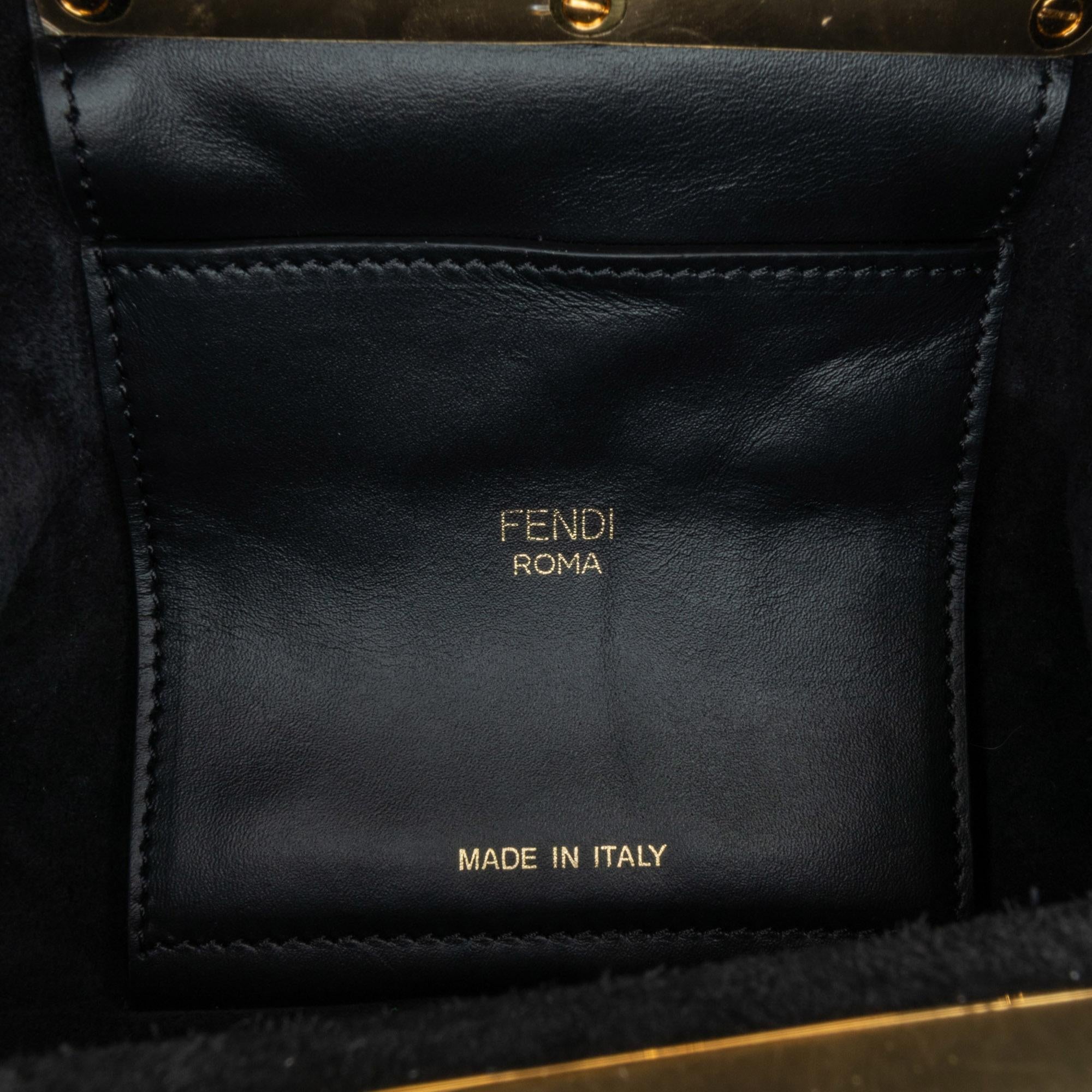 Fendi Small Leather Way Tote (SHG-MT0O64)