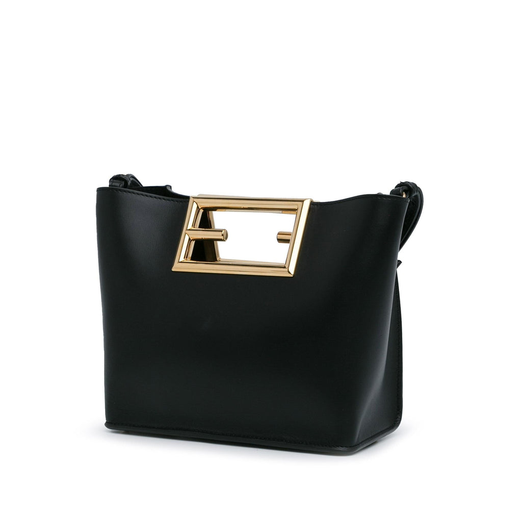 Fendi Small Leather Way Tote (SHG-MT0O64)