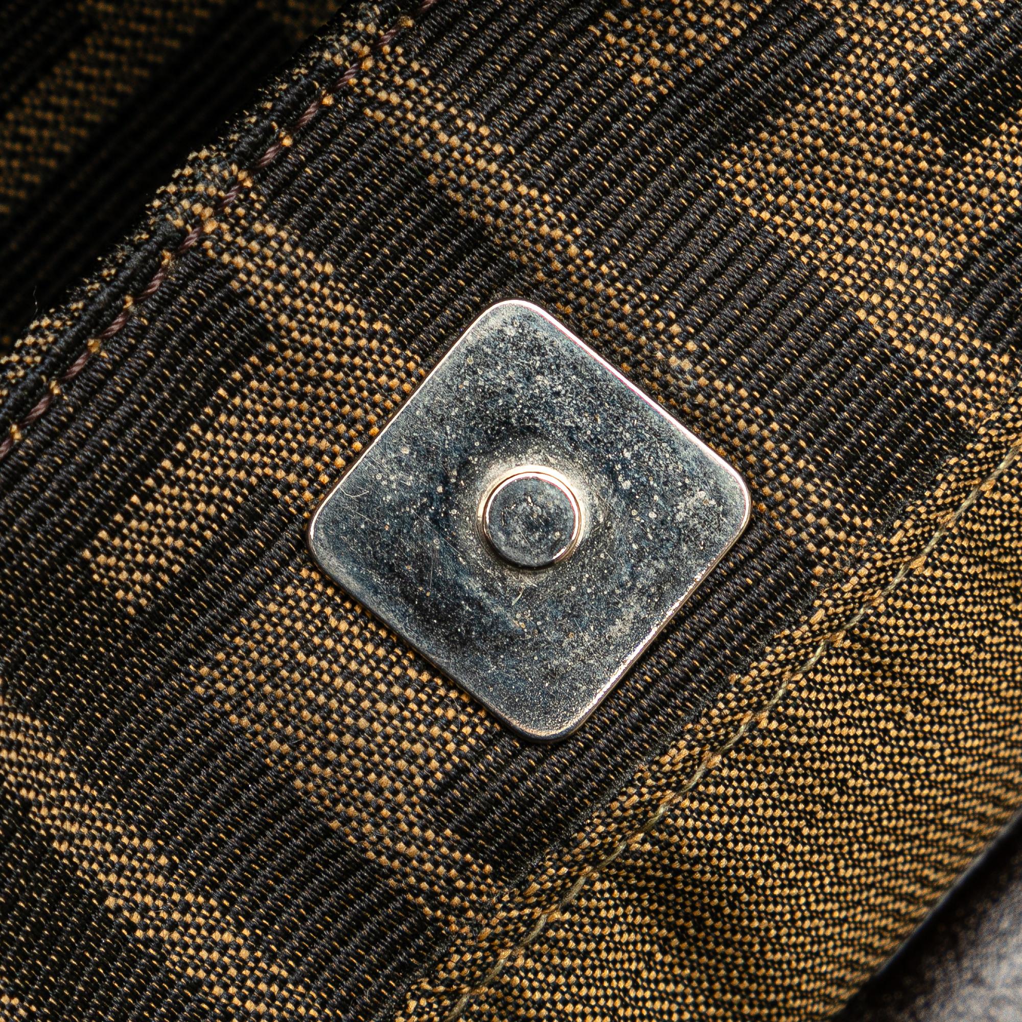 Fendi Small Zucca Canvas Twins Tote (SHG-BIvHMx)