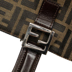 Fendi Small Zucca Canvas Twins Tote (SHG-BIvHMx)