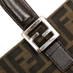 Fendi Small Zucca Canvas Twins Tote (SHG-BIvHMx)