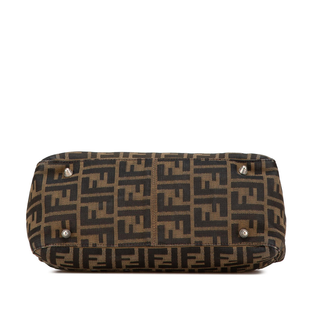 Fendi Small Zucca Canvas Twins Tote