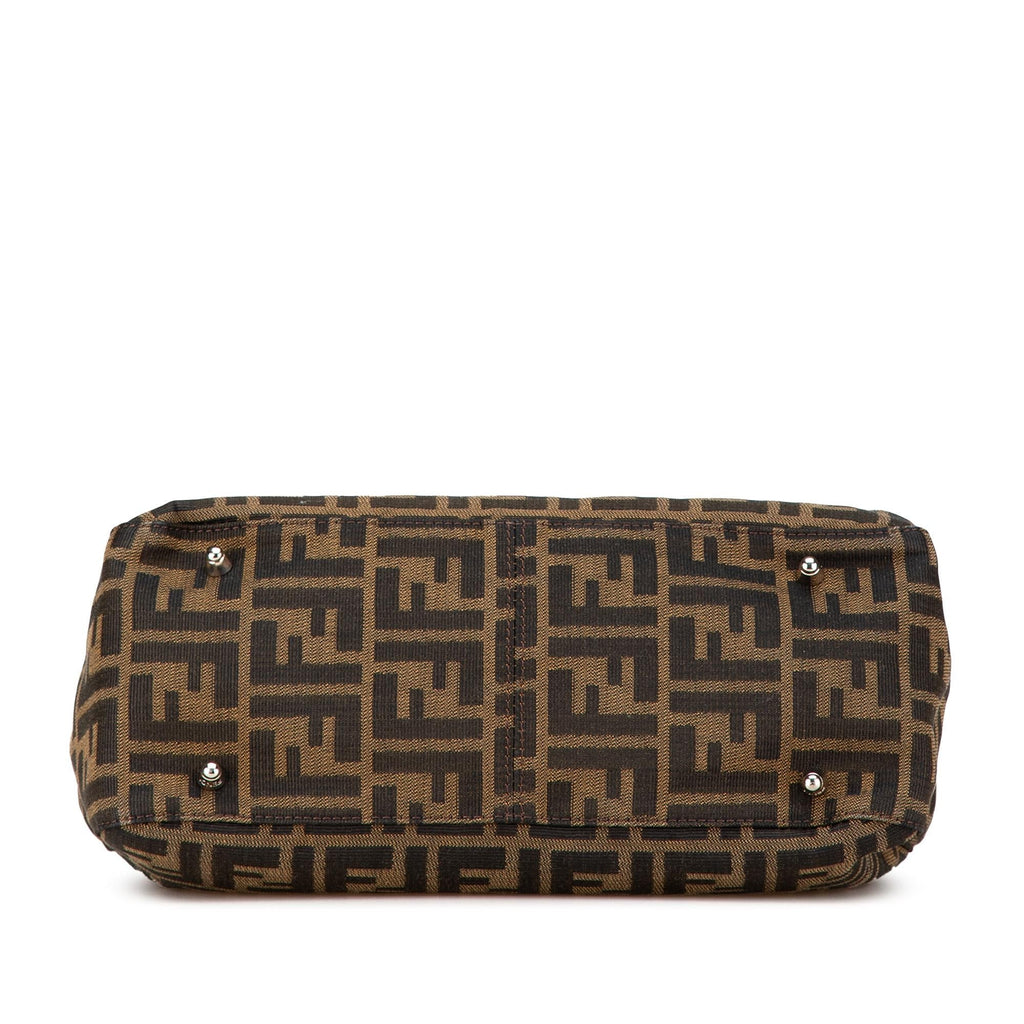 Fendi Small Zucca Canvas Twins Tote