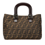 Fendi Small Zucca Canvas Twins Tote