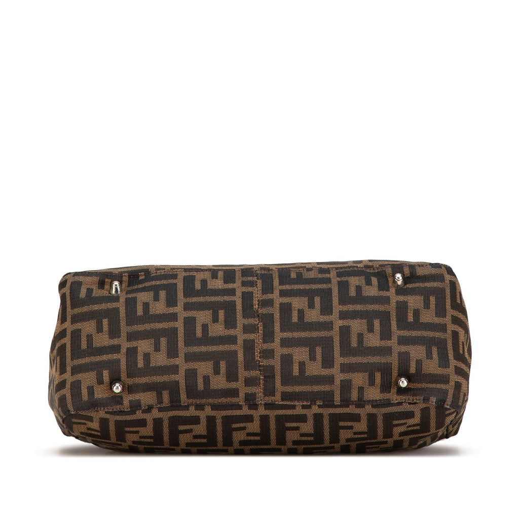 Fendi Small Zucca Canvas Twins Tote