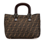 Fendi Small Zucca Canvas Twins Tote