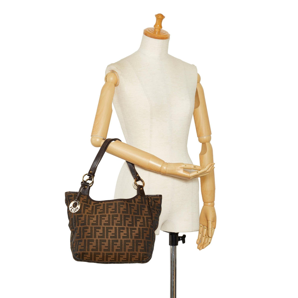 Fendi Small Zucca Chef Tote Bag (SHG-mTSrpz)