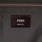 Fendi Small Zucca Coated Canvas Chiodo Diagonal Backpack (SHG-SOm720)
