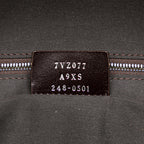 Fendi Small Zucca Coated Canvas Chiodo Diagonal Backpack (SHG-SOm720)