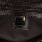 Fendi Small Zucchino Canvas Handbag (SHG-fba6xB)