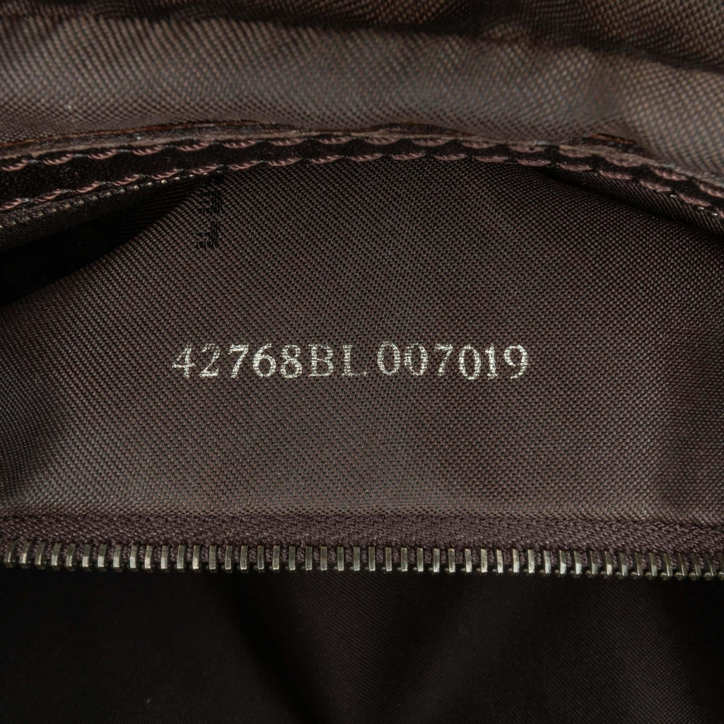 Fendi Small Zucchino Canvas Handbag (SHG-fba6xB)