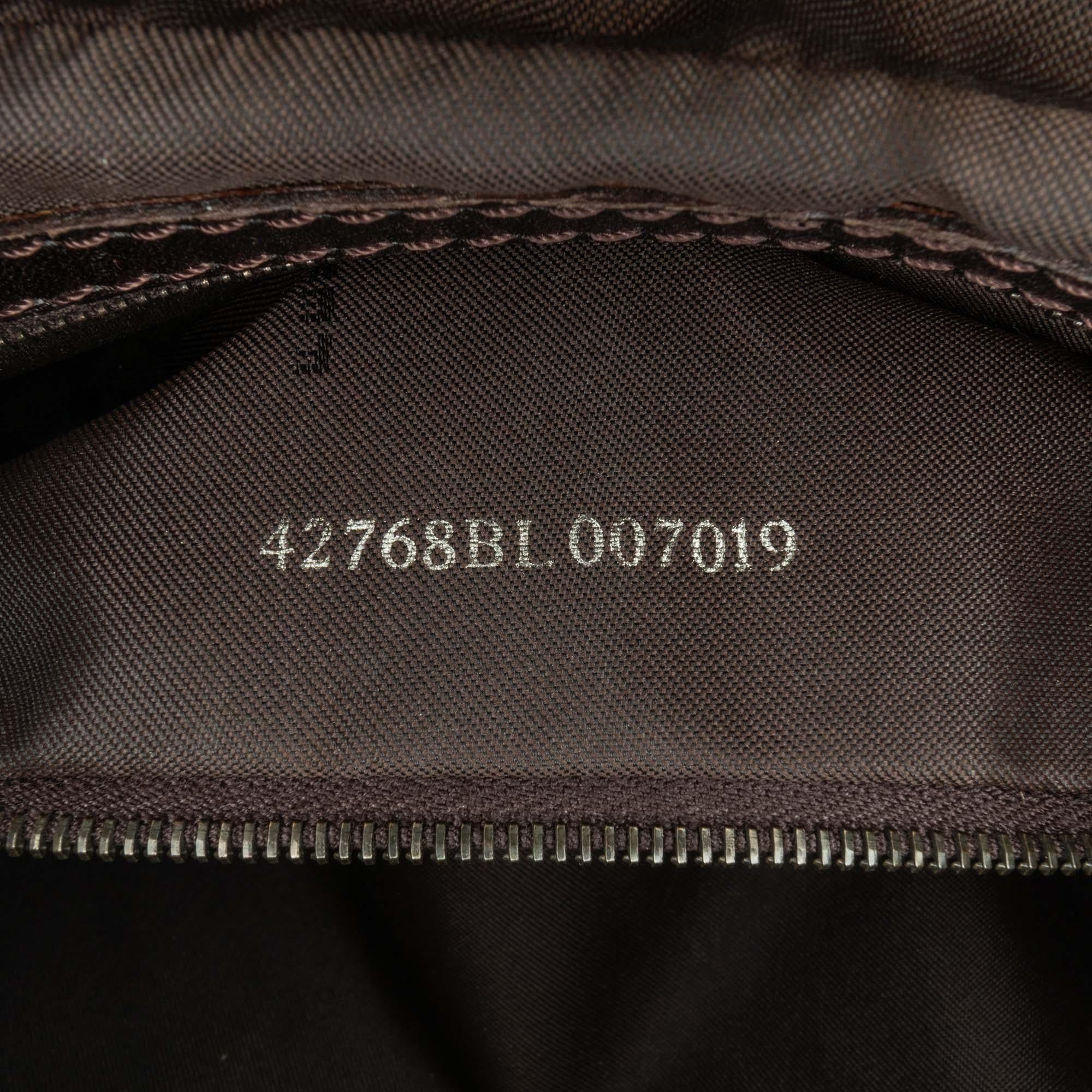 Fendi Small Zucchino Canvas Handbag (SHG-fba6xB)