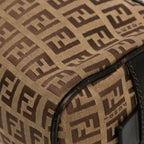Fendi Small Zucchino Canvas Handbag (SHG-fba6xB)
