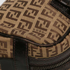Fendi Small Zucchino Canvas Handbag (SHG-fba6xB)