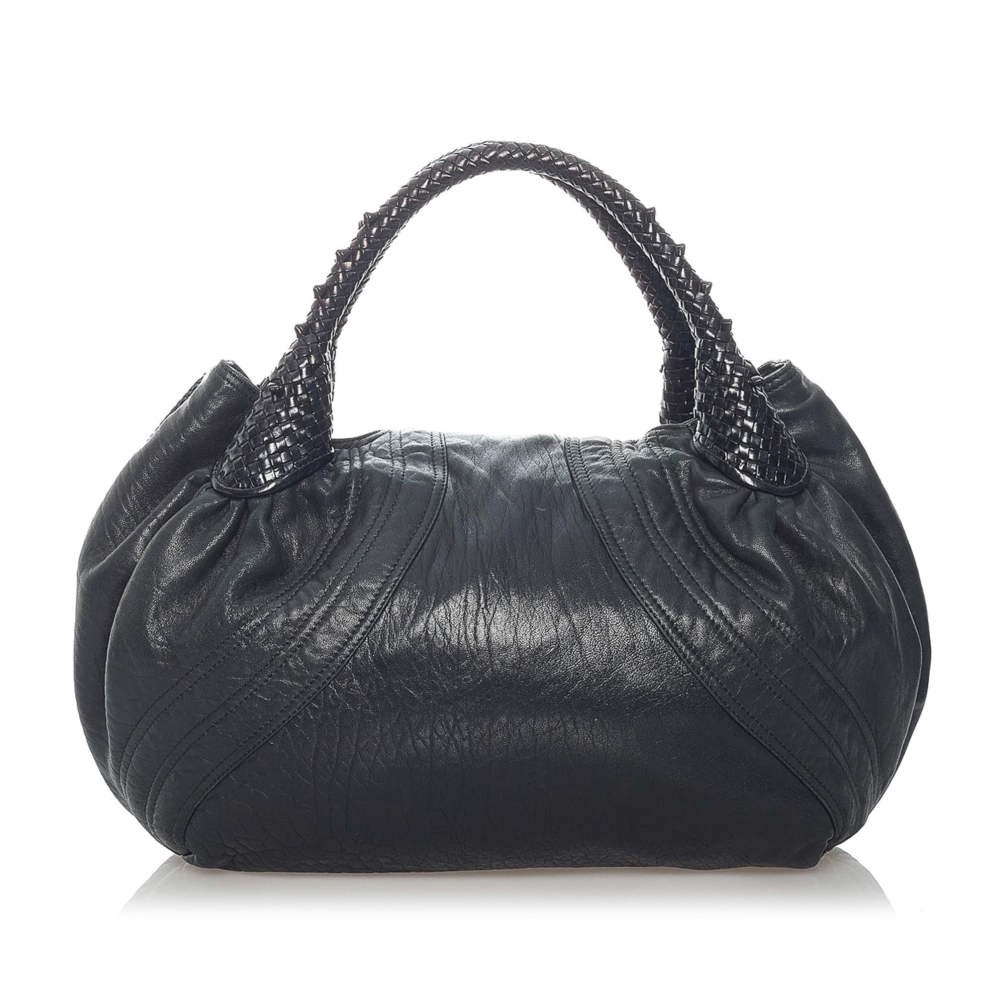 Fendi Spy Leather Hobo Bag (SHG-31184)