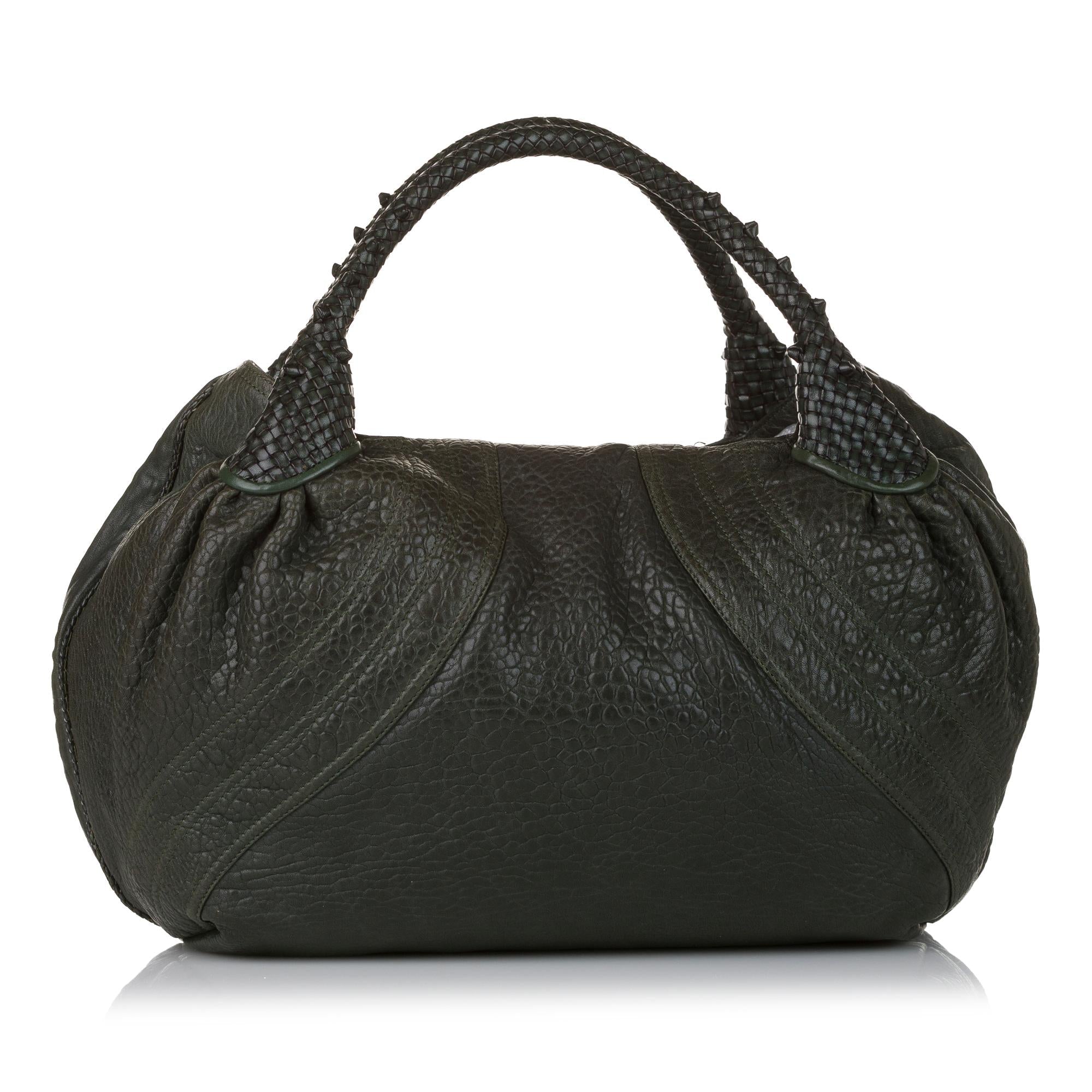Fendi Spy Leather Hobo Bag (SHG-31293)