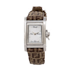 Fendi Stainless Steel FF Canvas Watch